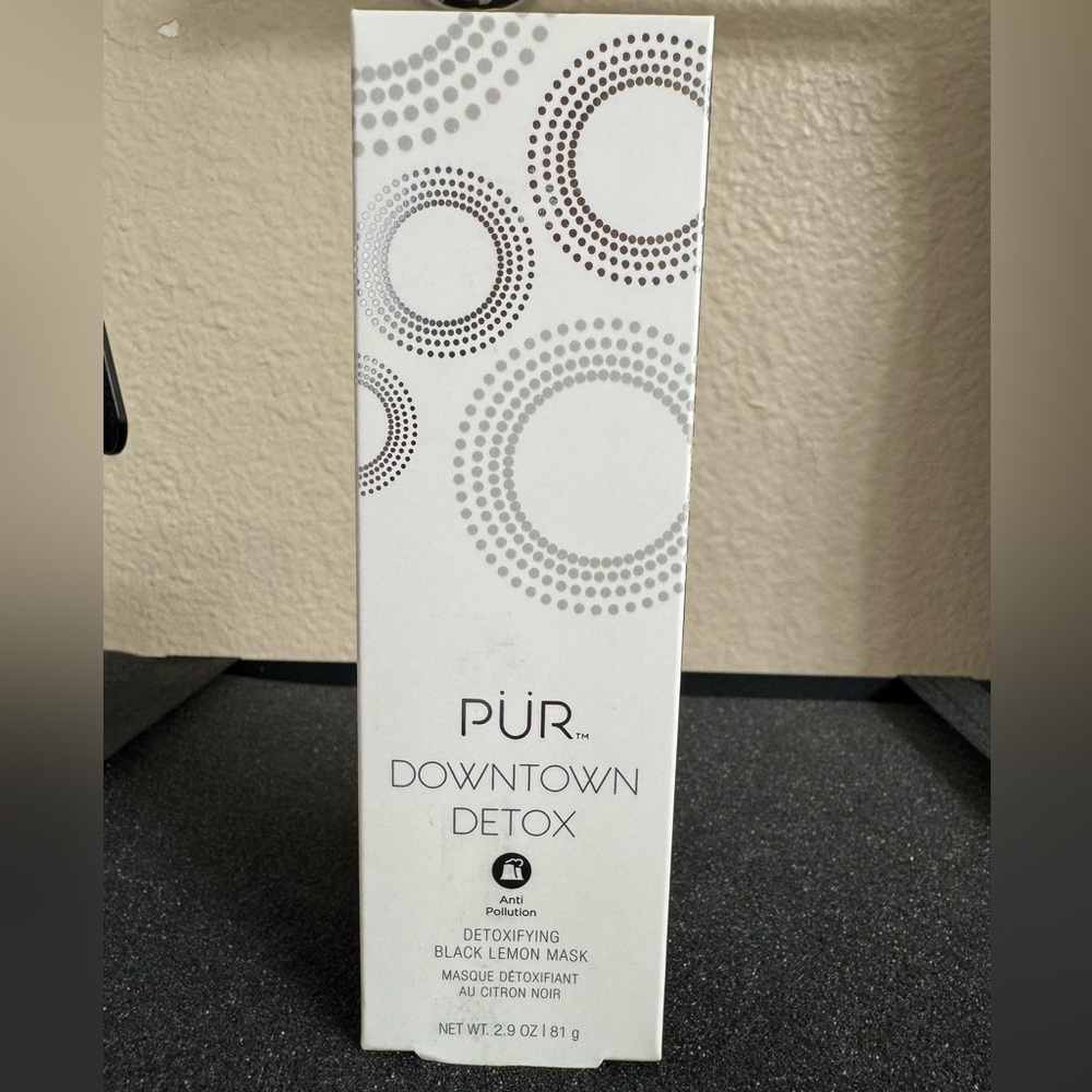 Pur Downtown Detox Black Lemon Mask